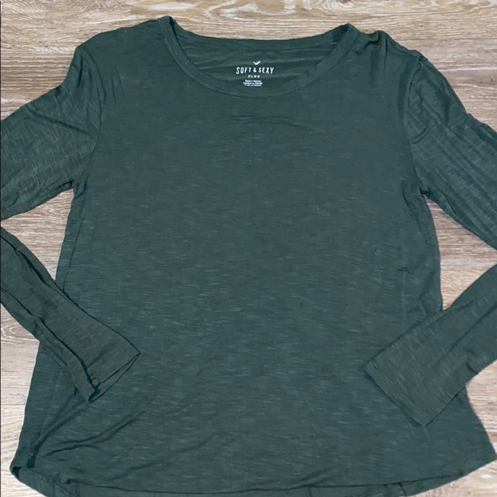 Green long sleeve